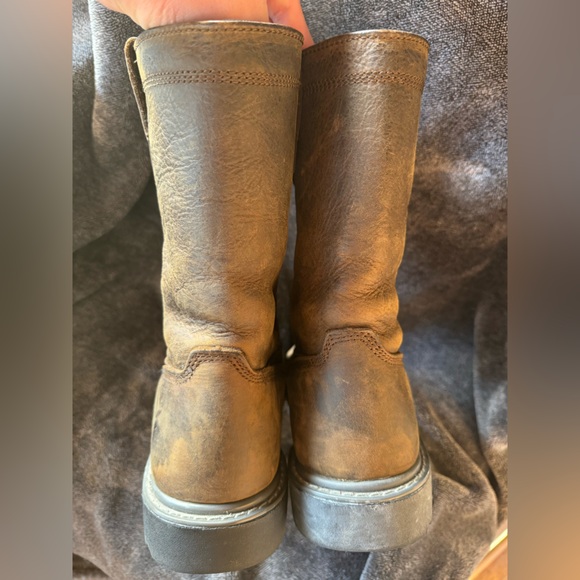 Wolverine Women’s Steel Toe Wellington Work Boots 8W - Picture 5 of 10